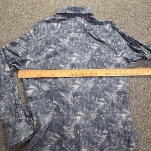 Robert Graham Shirt Mens Large Modern Americana Tailored Fit Long Sleeve - Picture 11 of 12